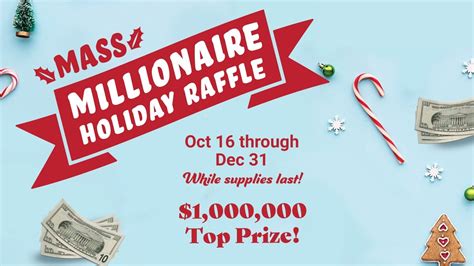 how many holiday millionaire raffle tickets are left|Massachusetts Lottery Mass Millionaire Holiday Raffle.